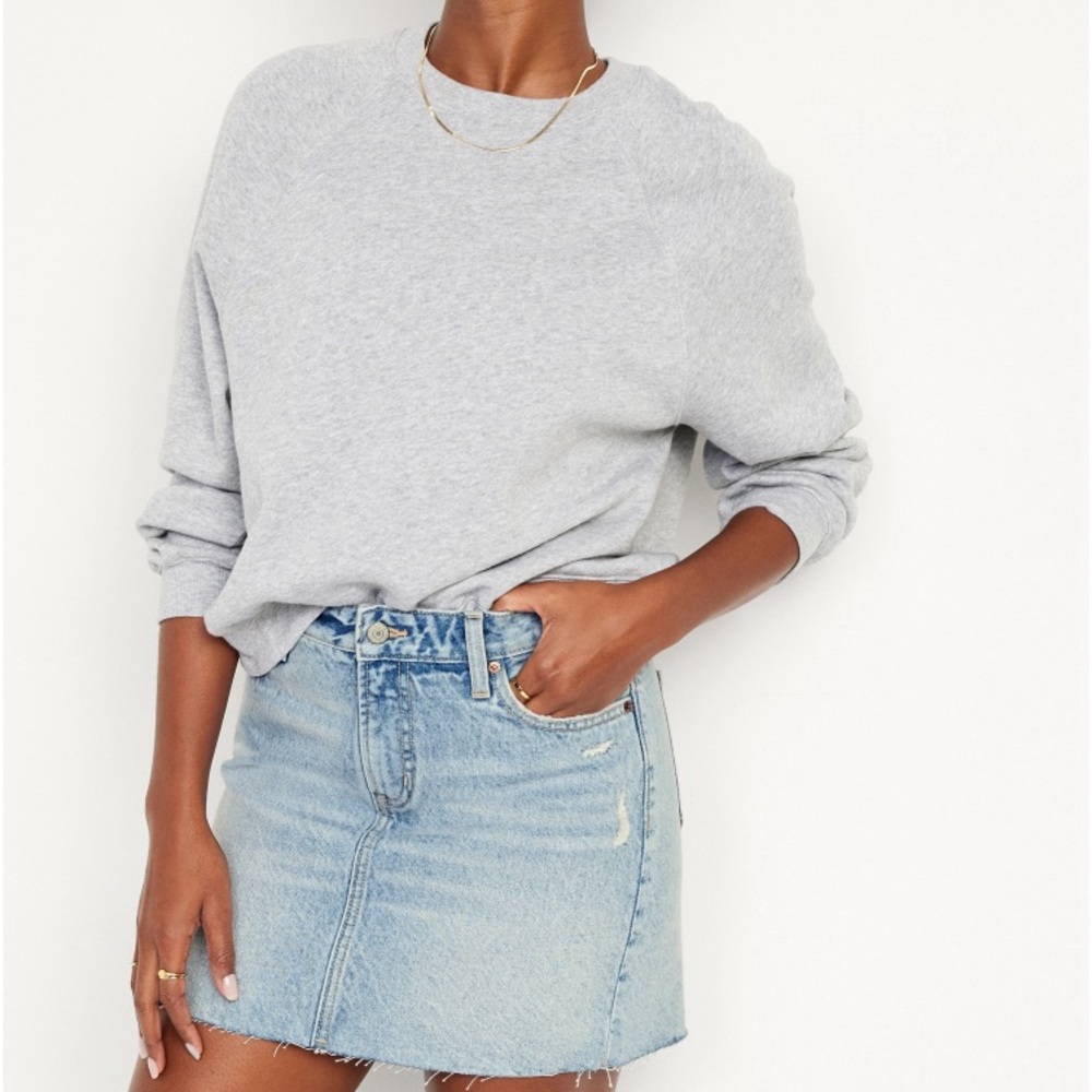Old Navy Mid-Rise OG Jean Mini Skirt Size 16